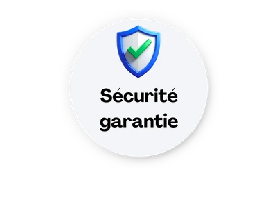 Sécurité garantie